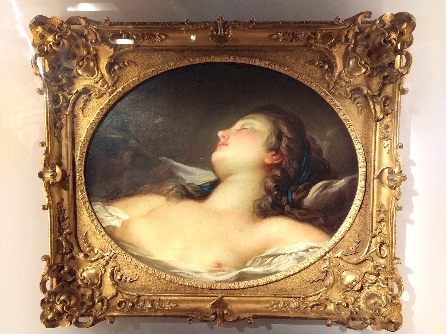 <p>Douceur et sensualité de cette <em>Jeune fille endormie, </em>de Boucher</p>